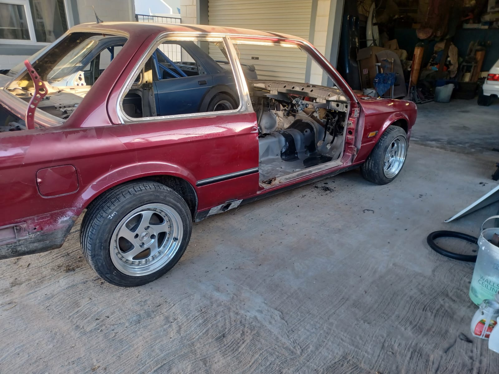 Golf Stock Car before restoration